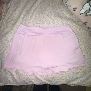 Lululemon Pace Rival Skirt Pink Peony